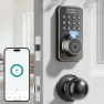 Превью Fingerprint Keypad Deadbolt with Knob Set — Smart Lock, Ulecoce