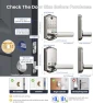 Превью Fingerprint Smart Lever Lock with Handle — Smart Lock, Veise