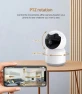 Превью Indoor Pan-Tilt Smart Security Camera with Motion Tracking — Security Camera, Bawofu