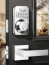 Превью Keyless Entry Door Lock with 2 Lever Handles — Smart Lock, Zowill