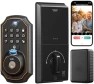 Превью Keyless Entry Door Lock with Camera Fingerprint Smart Door Lock with App Remote Control — Smart Lock, YHV