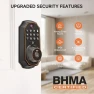 Превью Keyless Entry Door Lock with Camera Fingerprint Smart Door Lock with App Remote Control — Smart Lock, YHV