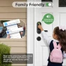 Превью Keyless Entry Fingerprint Digital Smart Lock with Handle & Keypad — Smart Lock, Dermum