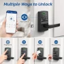 Превью Keypad Smart Door Lock with Handle — Smart Lock, Nyboer