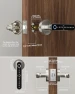 Превью Smart Door Lock Fingerprint, Keyless Entry Door Lock with Handle — Smart Lock, TMEZON