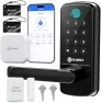Превью Smart Door Lock with WiFi Gateway, Keyless Entry Door Lock with Handle — Smart Lock, OLUMAT
