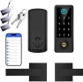 Превью Smart Fingerprint Door Lock with Handle Set — Smart Lock, BEBASIA