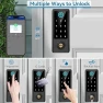 Превью Smart Fingerprint Door Lock with Handle Set — Smart Lock, BEBASIA
