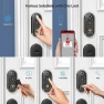Превью Smart Keyless Entry Door Lock - Fingerprint Electronic Deadbolt Touchscreen Keypad — Smart Lock, SMONET