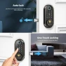 Превью Smart Keyless Entry Door Lock - Fingerprint Electronic Deadbolt Touchscreen Keypad — Smart Lock, SMONET