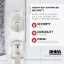 Превью SmartCode 260 Keyless Entry Electronic Keypad Deadbolt Door Lock with Auto-Lock, Custom User Codes, Advanced Security in... — Smart Lock, Kwikset