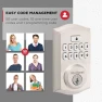 Превью SmartCode 260 Keyless Entry Electronic Keypad Deadbolt Door Lock with Auto-Lock, Custom User Codes, Advanced Security in... — Smart Lock, Kwikset