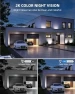 Превью Solar Security Cameras Wireless Outdoor, 2K WiFi Cameras for Home Security, 360° PTZ Surveillance Camera with PIR, Color... — Security Camera, Techage