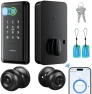 Превью WiFi Bluetooth Keypad Door Lock with Handle — Smart Lock, Evanshow