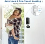 Превью WiFi Bluetooth Keypad Door Lock with Handle — Smart Lock, Evanshow