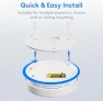Превью 3-Pack Smart Smoke & CO Detector Combo with App Notifications — Radon Detector, Soewolit