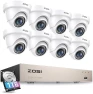 Превью 8CH Security Camera System with 1TB HDD, AI Detection, 80ft Night Vision — Security Camera, ZOSI