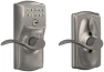 Превью Camelot Keypad Lock with Lever Handle — Smart Lock, SCHLAGE