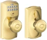 Превью Camelot Keypad Lock with Lever Handle — Smart Lock, SCHLAGE