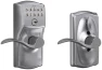 Превью Camelot Keypad Lock with Lever Handle — Smart Lock, SCHLAGE