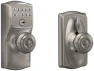 Превью Camelot Keypad Lock with Lever Handle — Smart Lock, SCHLAGE