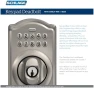 Превью Electronic Keypad Deadbolt Lock — Smart Lock, SCHLAGE