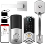 Превью Keyless Entry Door Lock with Handle — Smart Lock, SMONET