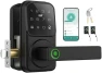 Превью Smart Door Handle Lock with Touchscreen Keypad — Smart Lock, Heittis