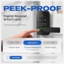 Превью Smart Door Handle Lock with Touchscreen Keypad — Smart Lock, Heittis