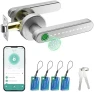 Превью Smart Door Lock with Handle and Keypad — Smart Lock, Evanshow