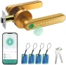 Превью Smart Door Lock with Handle and Keypad — Smart Lock, Evanshow