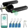 Превью Smart Door Lock with Handle and Keypad — Smart Lock, Evanshow