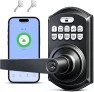 Превью Smart Keypad Door Lock with Handle — Smart Lock, TEEHO