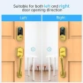 Превью Smart Lock Front Door with Handle, Keyless Entry Door Lock Set, Fingerprint Smart Deadbolt with App Bluetooth,... — Smart Lock, SMONET