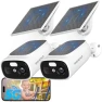 Превью WiFi Cameras with Double Solar Panels — Security Camera, RICHCHO