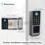 Превью WiFi Smart Gate Lock — Smart Lock, EIYSIE