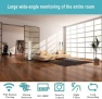 Превью 1080P Indoor Security Camera with Smoke Detector — Security Camera, Huxuoit
