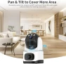 Превью Indoor Security Camera with Smoke Detection — Security Camera, Vstarcam