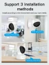 Превью Smart Indoor WiFi IP Camera Pan & Tilt — Security Camera, visiPower