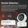 Превью Smoke & Gas Detection Home Security Camera with Sound Alarm & Real Time Alert — Security Camera, EVERSECU