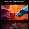 Превью 2000 ANSI Outdoor Projector with Google TV — Smart Projector, HAPPRUN
