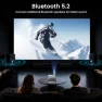 Превью 2000 ANSI Outdoor Projector with Google TV — Smart Projector, HAPPRUN