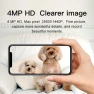 Превью 4MP Smart Indoor WiFi IP Camera Pan & Tilt — Security Camera, visiPower