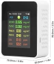 Превью Air Quality Monitor with Multiple Sensors — Air Quality Monitor, Luqeeg