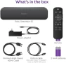 Превью 2-in-1 TV Soundbar with Built-in 4K/HDR Streaming, Premium Speakers, & Enhanced Speech Clarity — Sound Bar, Roku