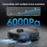 Превью Robot Vacuum and Mop Combo, Self-Emptying with Smart Mapping — Robot Vacuum, SHELIKI