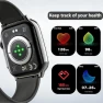 Превью 2.01" AMOLED Curved Touchscreen Fitness Watch — Smart Watch, Poounur