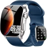 Превью 2.01" AMOLED Curved Touchscreen Fitness Watch — Smart Watch, Poounur