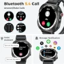 Превью 2026 AMOLED Fitness Smartwatch with LED Flashlight — Smart Watch, Soudorv
