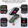 Превью Health Fitness Tracker with Heart Rate, Blood Pressure, Blood Oxygen, Sleep Tracking, 120+ Sports Modes — Fitness Tracker, MorePro